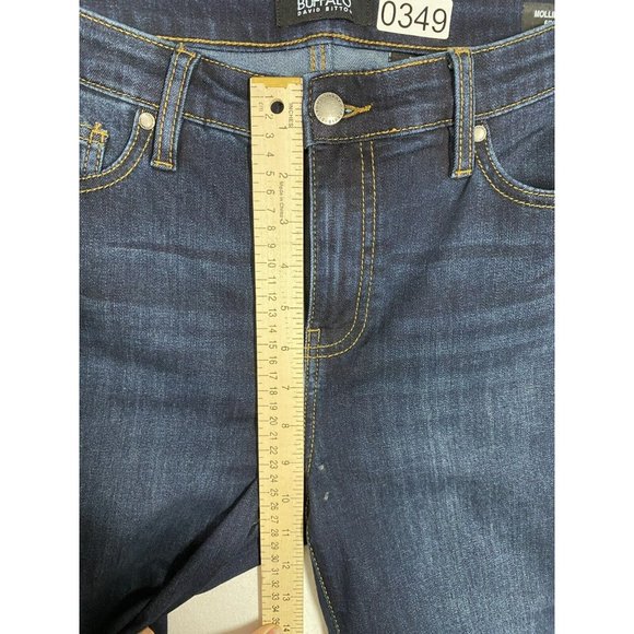 Buffalo Womens Jeans Skinny Ankle Stretch High Rise 5 Pockets Size 6/28 Blue - Picture 3 of 9